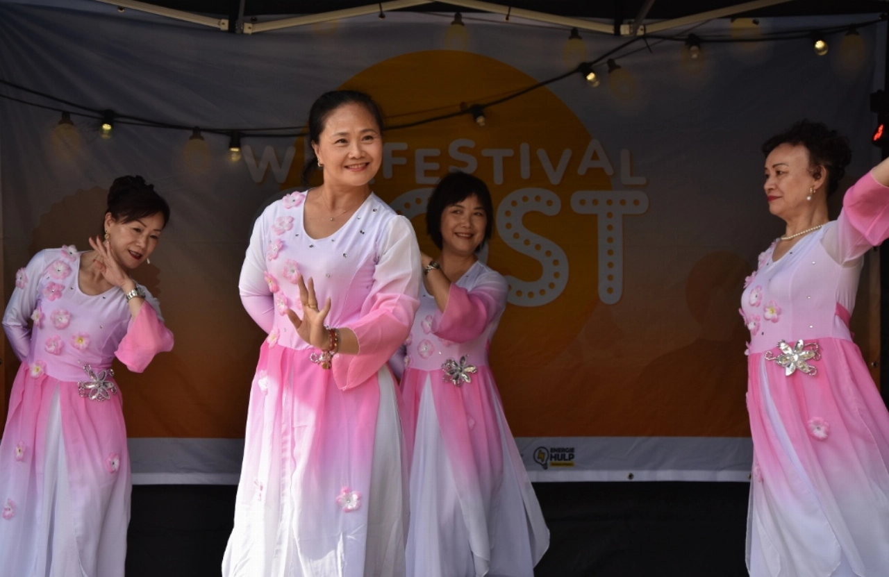 Wijkfeest in oost pakt gezellig uit