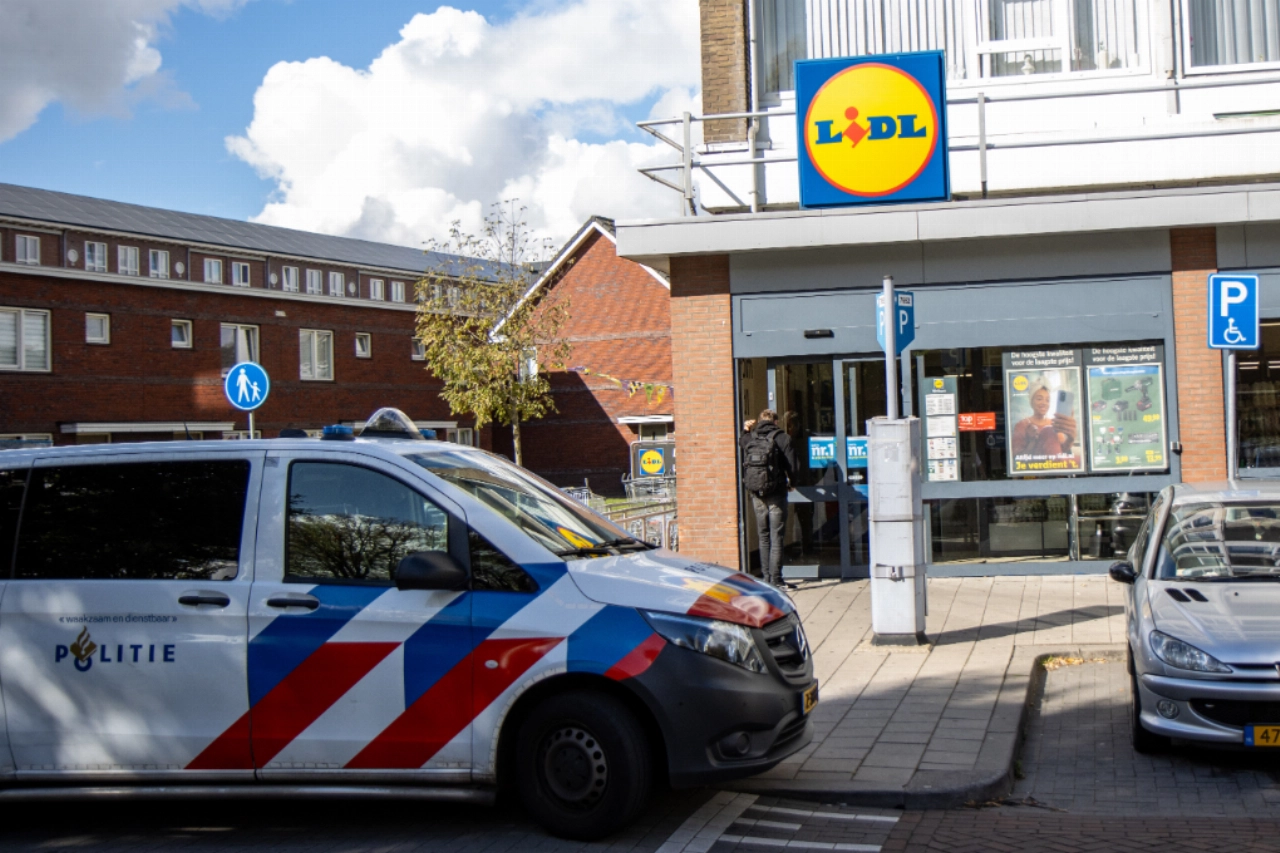 Greep in de kassa bij Lidl