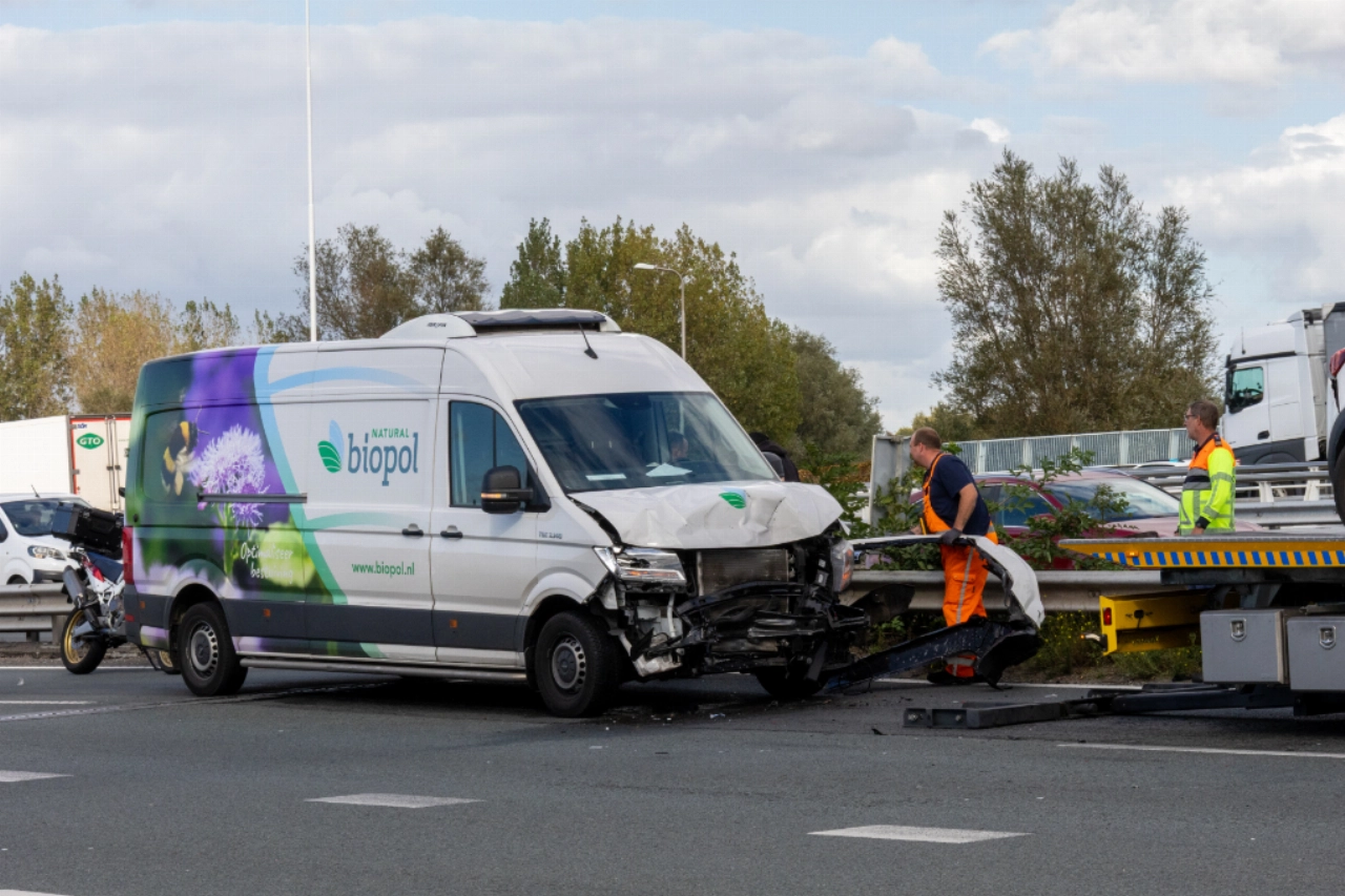 Gewond na ongeval bij Beneluxtunnel