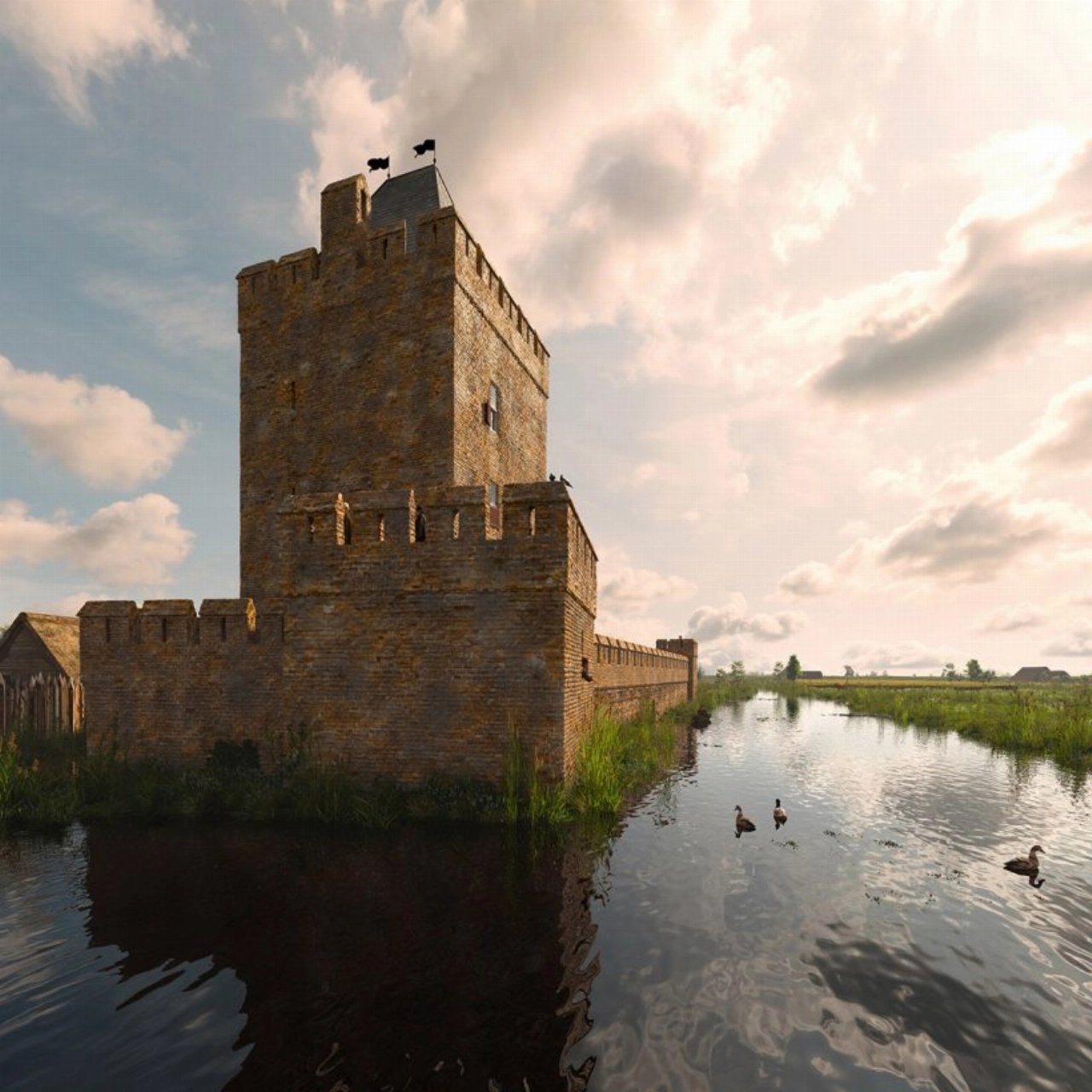 Lezing over reconstructie digitale kasteelruïne