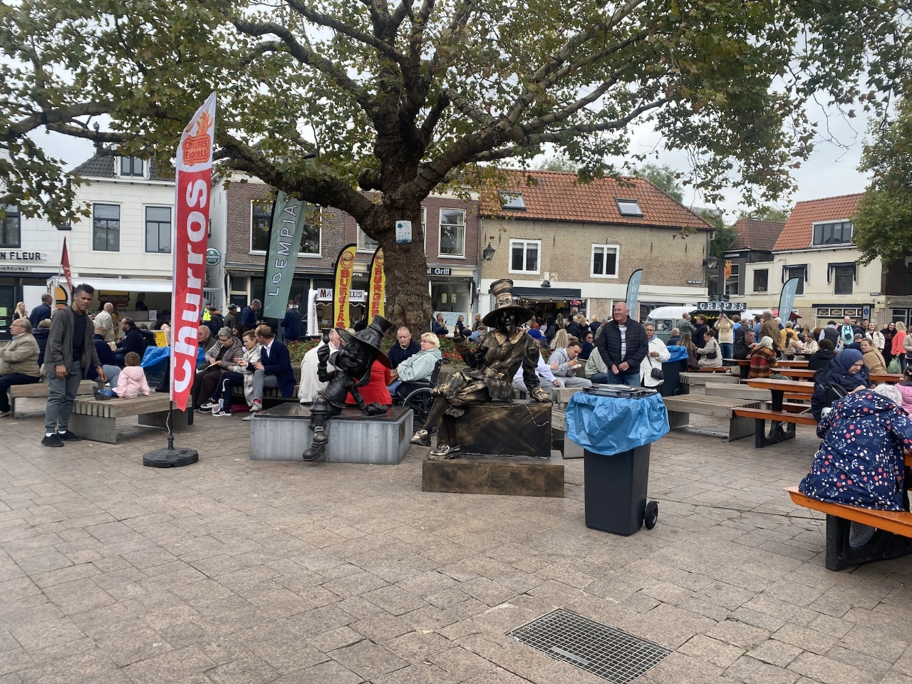 Ook stilstaand kan er veel gebeuren