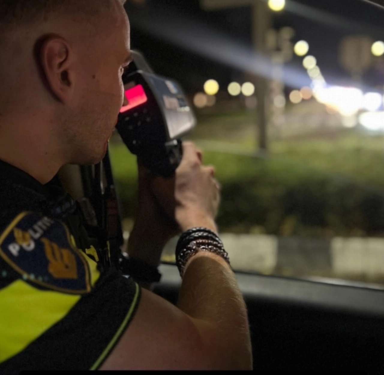 Politie bekeurt voor te hard rijden in Schiedam
