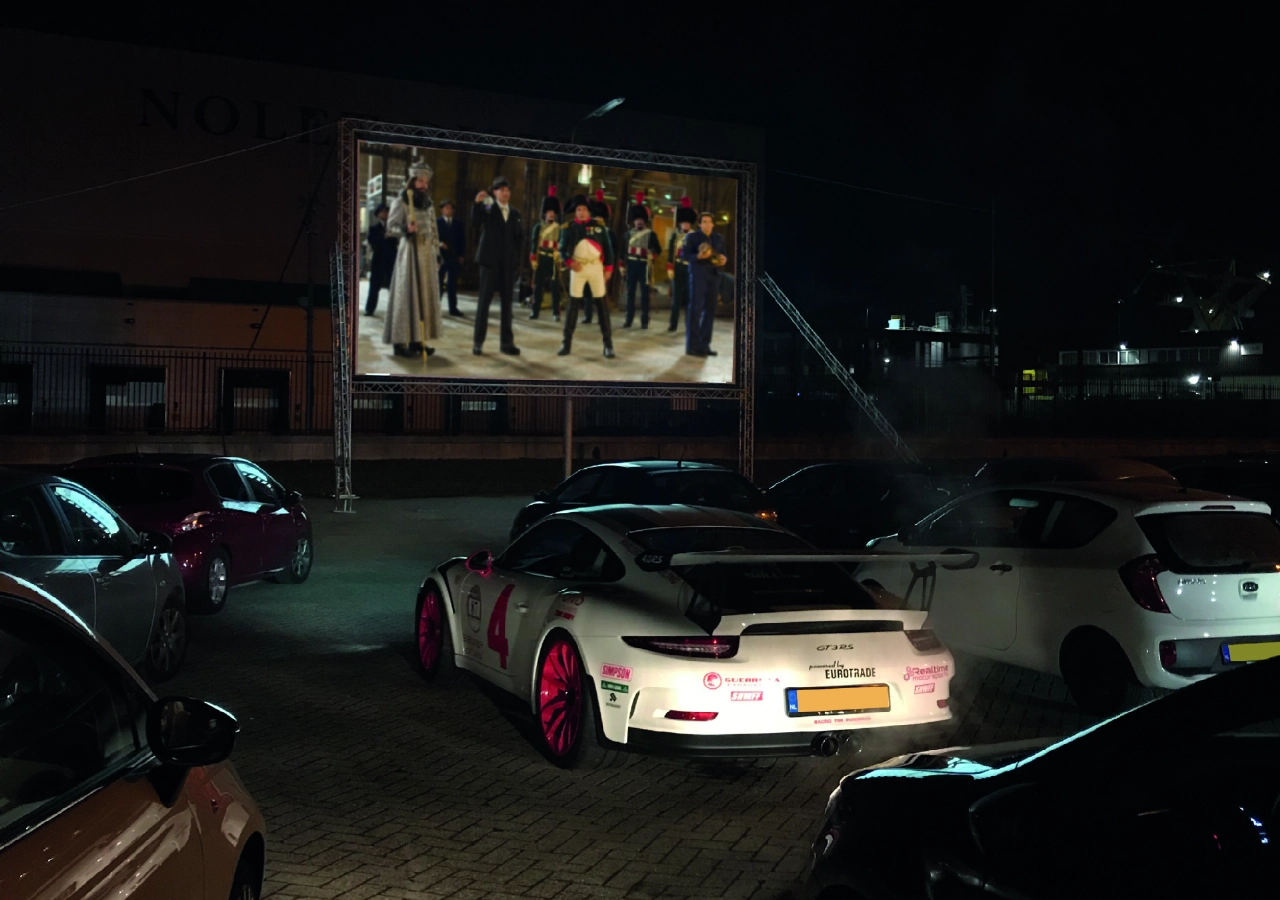 Drive-inbioscoop terug in Schiedam