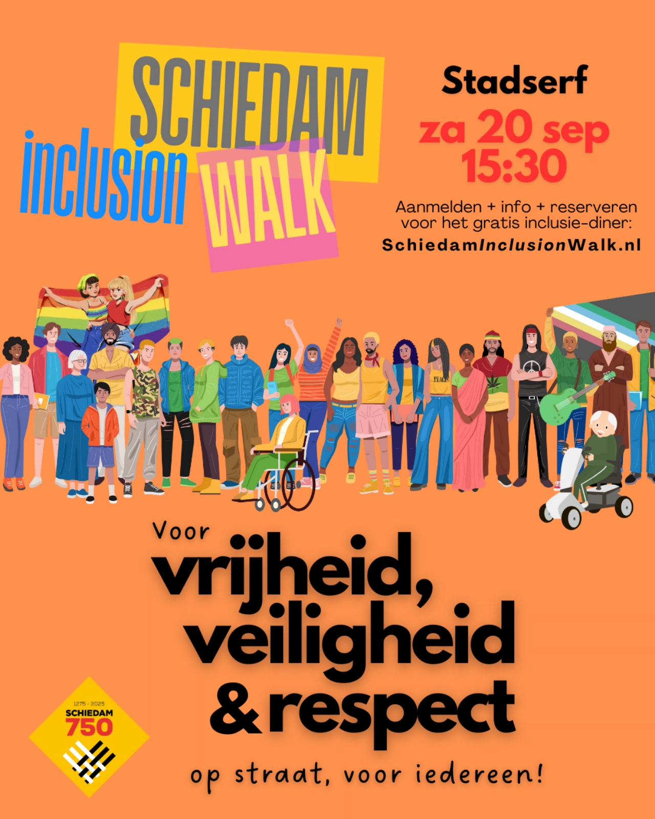 Voor vrijheid, veiligheid en respect