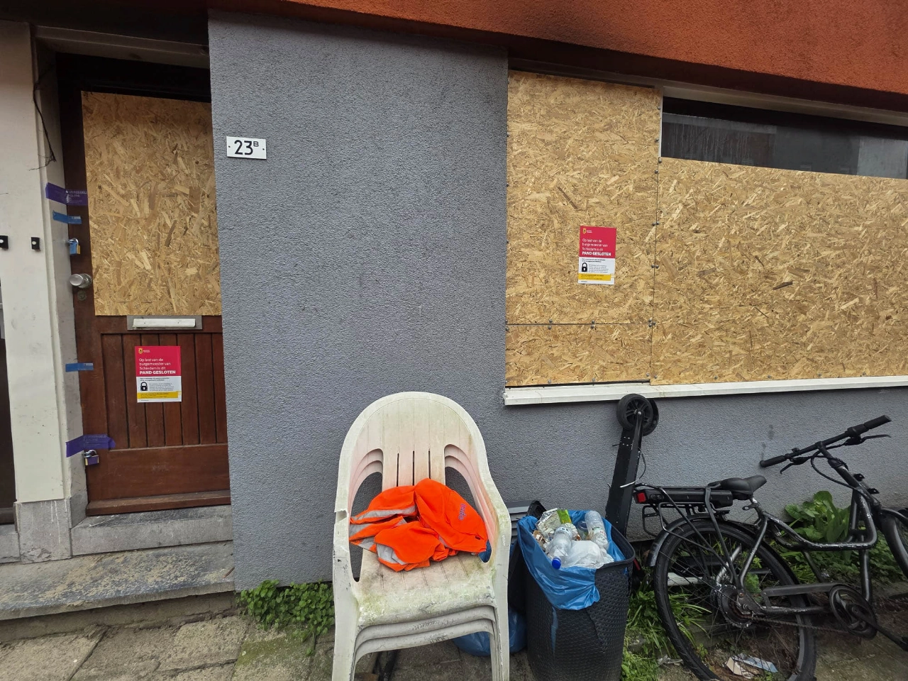 Pand Van Marumstraat dicht vanwege hennep en schade