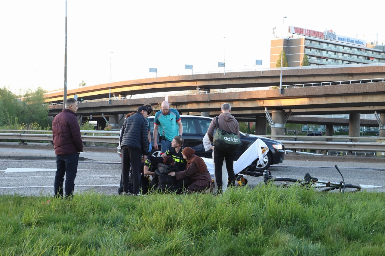 Ongeval tussen fatbike en auto zorgt voor bekeuringen