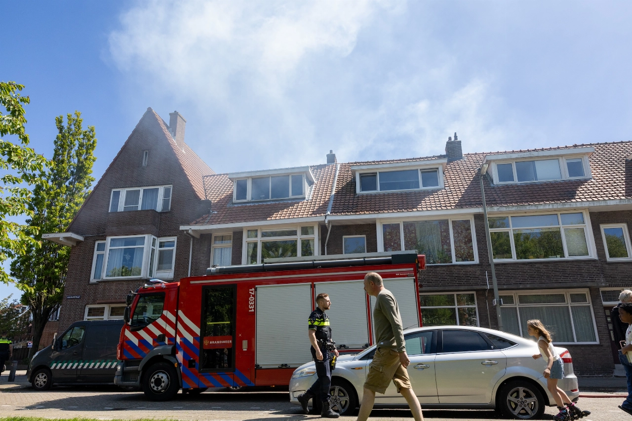Brand in Marconistraat