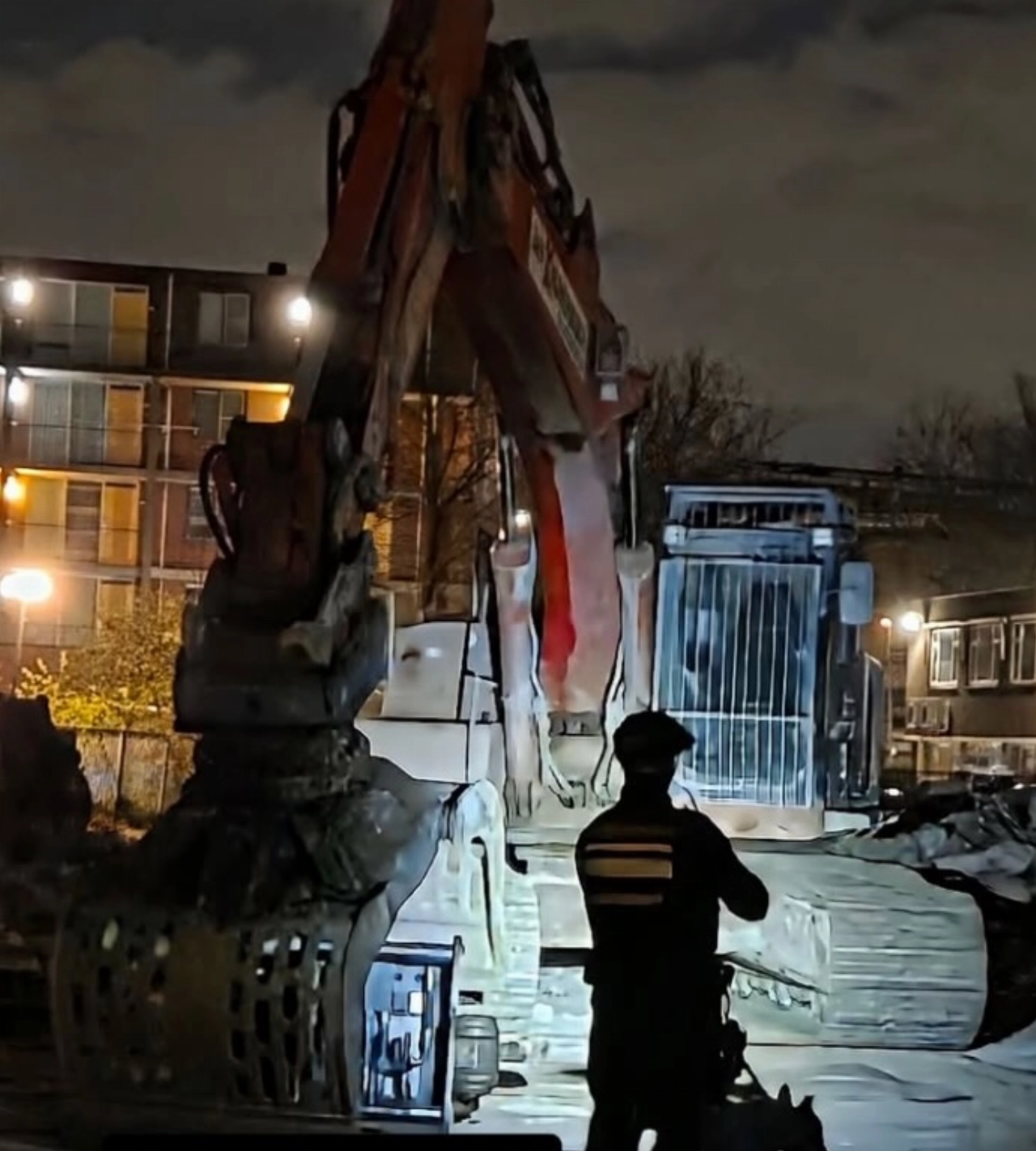 Heterdaadje op bouwterrein