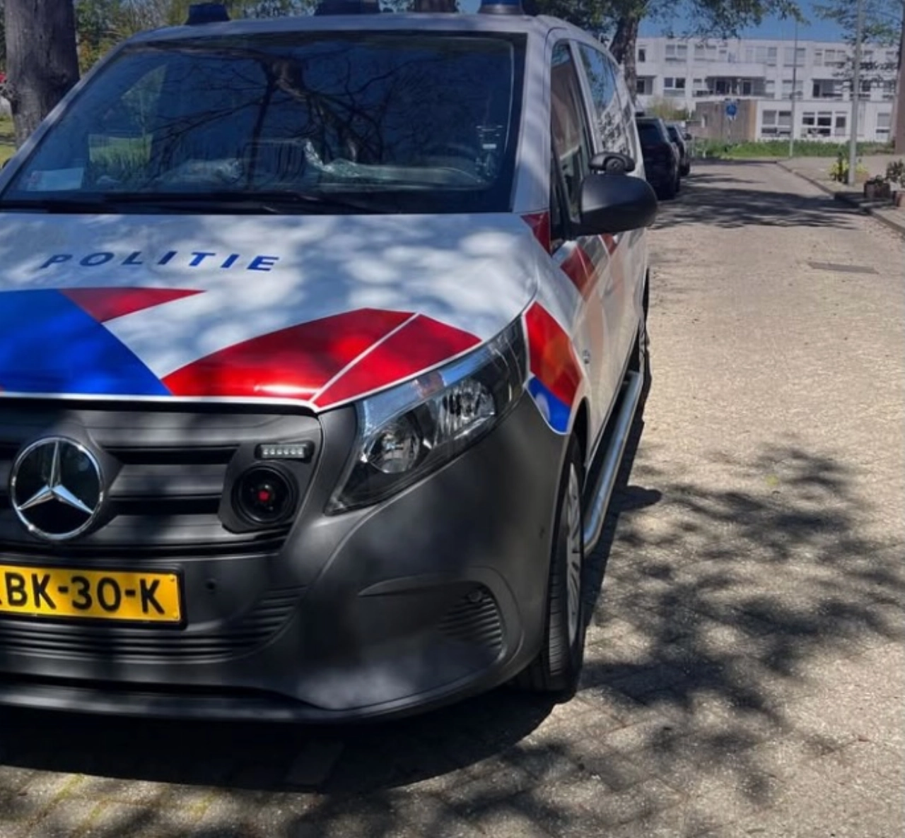 Politie grijpt inbreker in de kraag