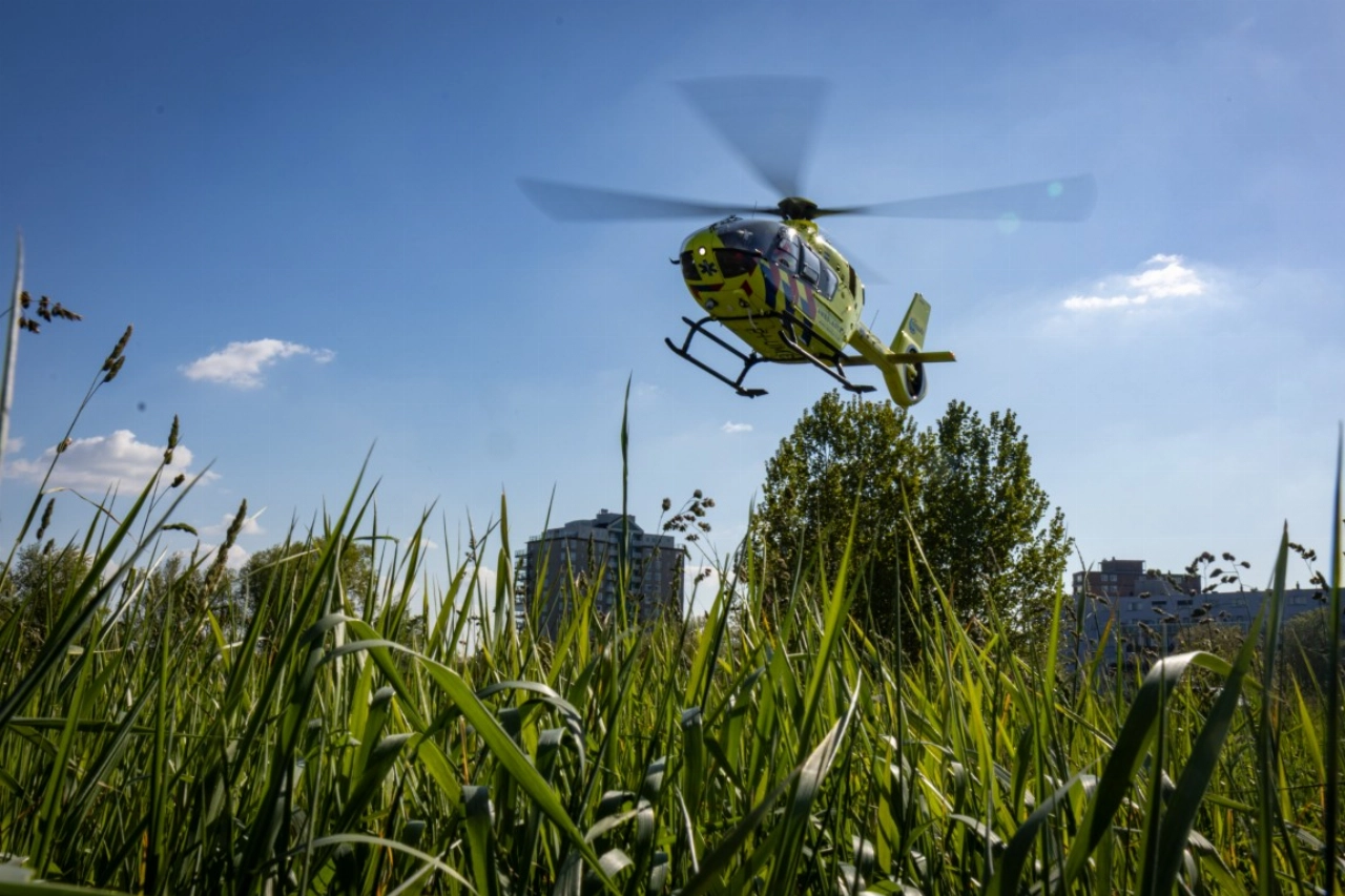 Traumahelikopter ingezet bij medisch incident in Schiedam
