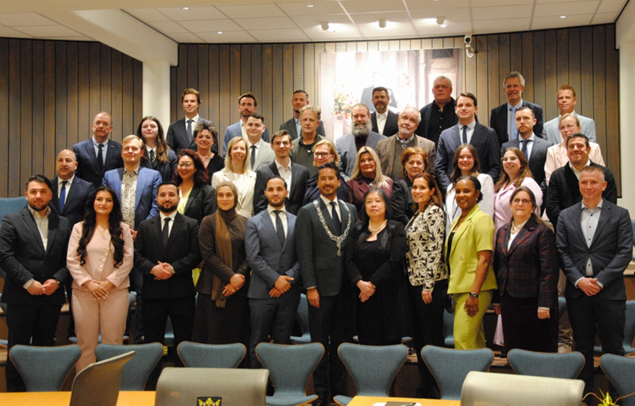 Het werk van de nieuwe gemeenteraad gaat nu echt beginnen