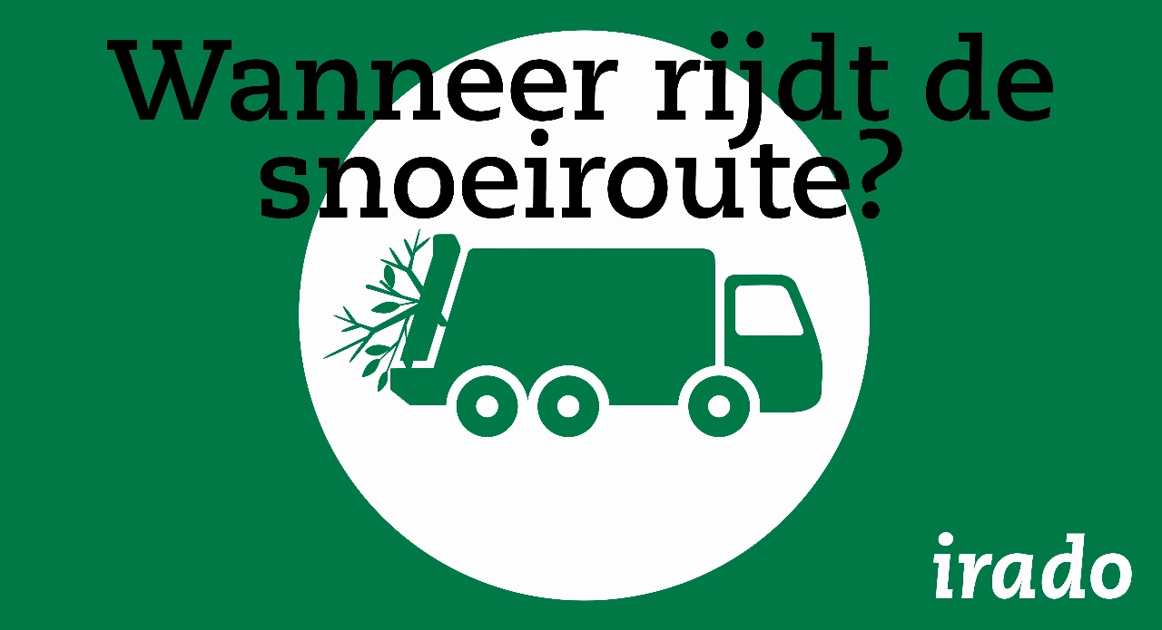 'Snoeiroute' wordt deze week weer gereden