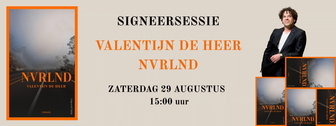 Valentijn de Heer komt signeren