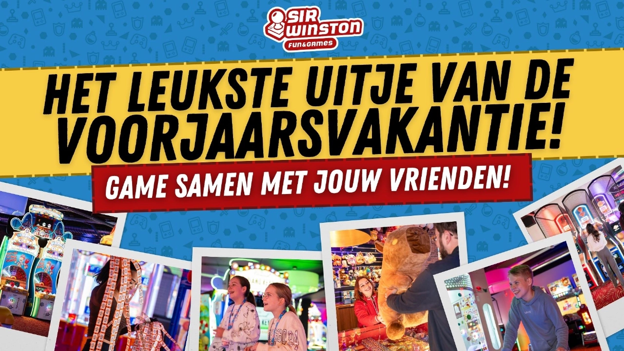 Voorjaarsvakantie bij Sir Winston Fun & Games