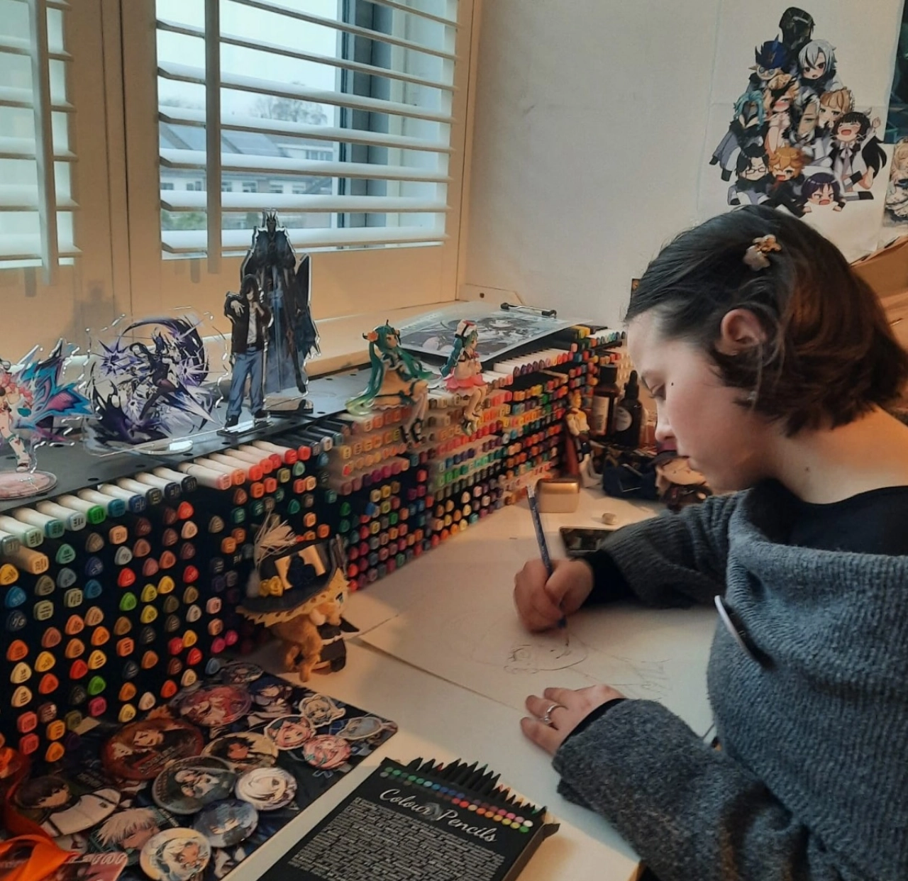 Veronique toont haar talent