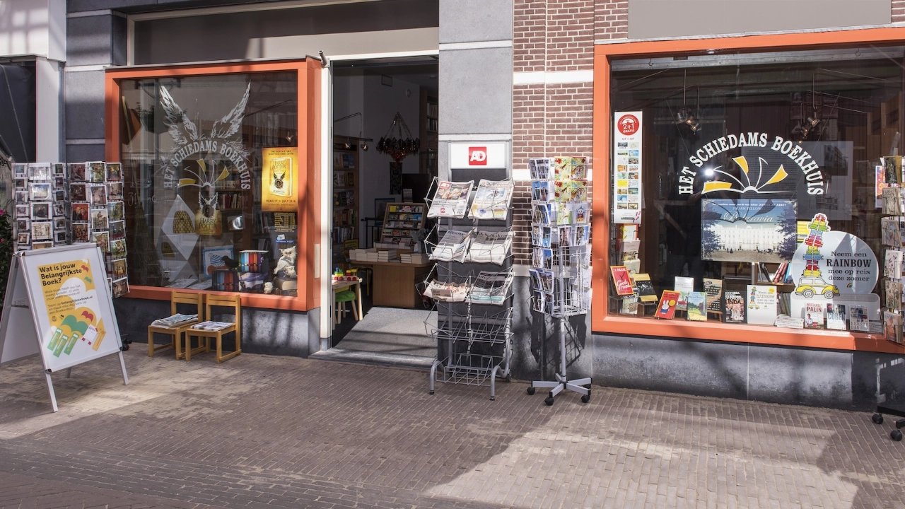 Het Schiedams Boekhuis wordt op 10 maart tien jaar