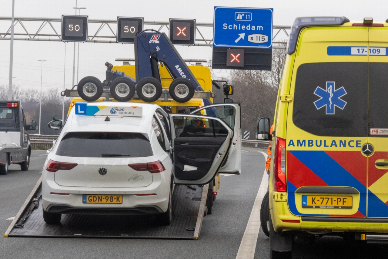 Betrokkene bij aanrijding vlucht, maar meldt zich later