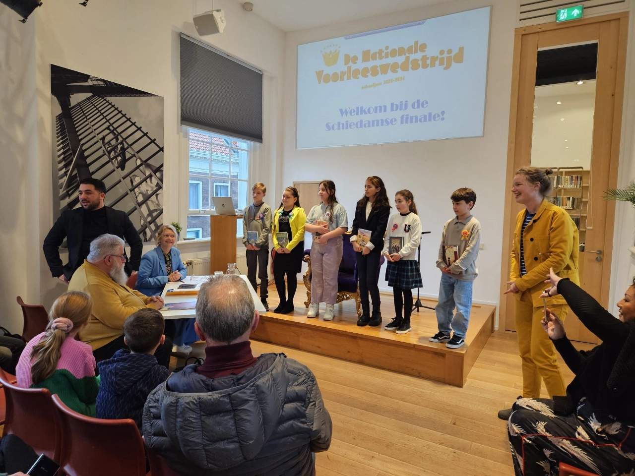 Voorrondes Nationale Voorleeswedstrijd van start in bieb