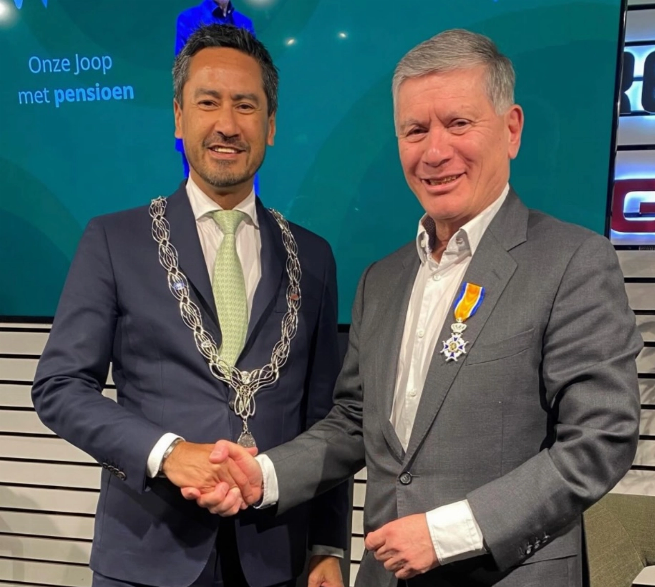 Joop le Conge koninklijk onderscheiden