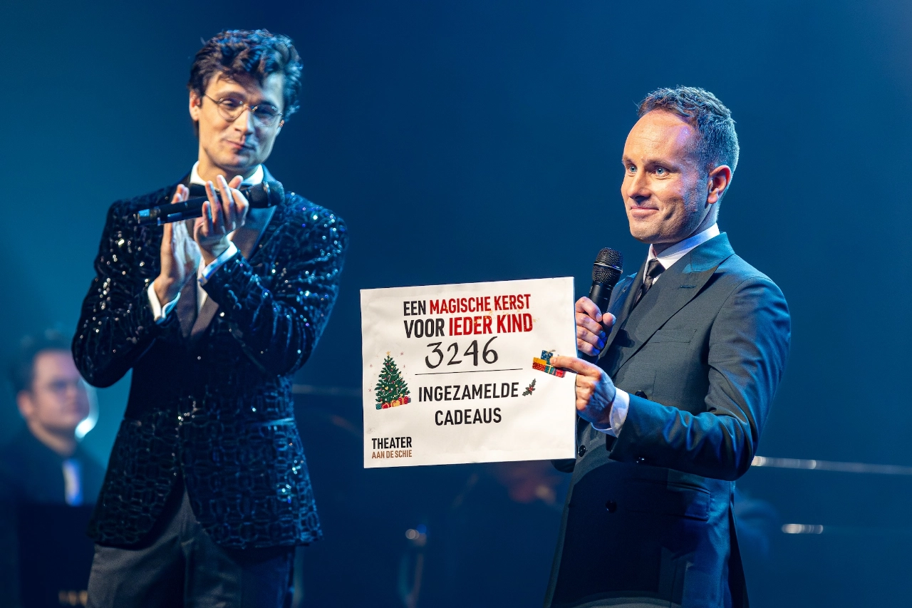 Theater en omroep zamelen ruim drieduizend cadeaus in