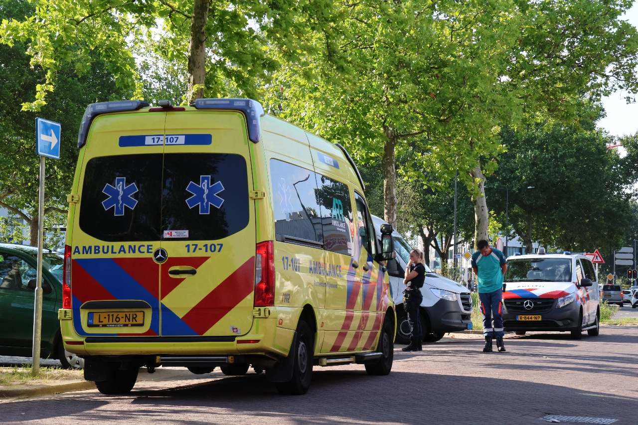 Kop-staartbotsing op de 's-Gravelandseweg