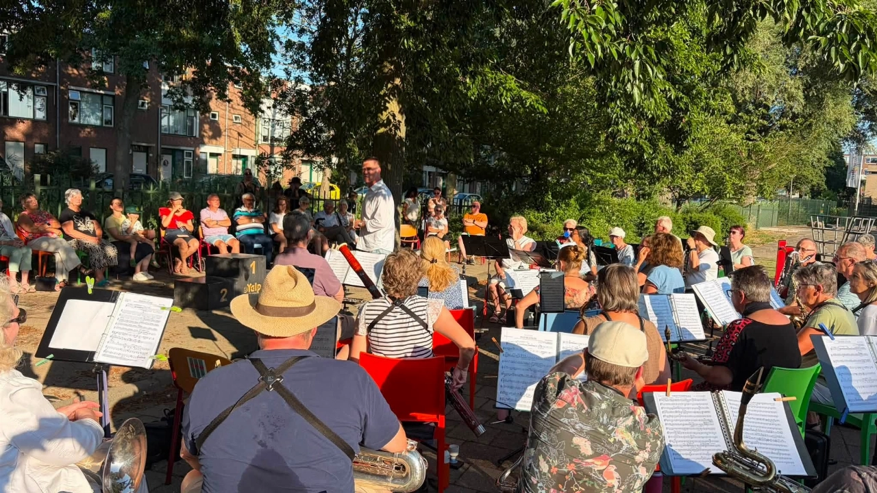 Pleinconcert in het lommer