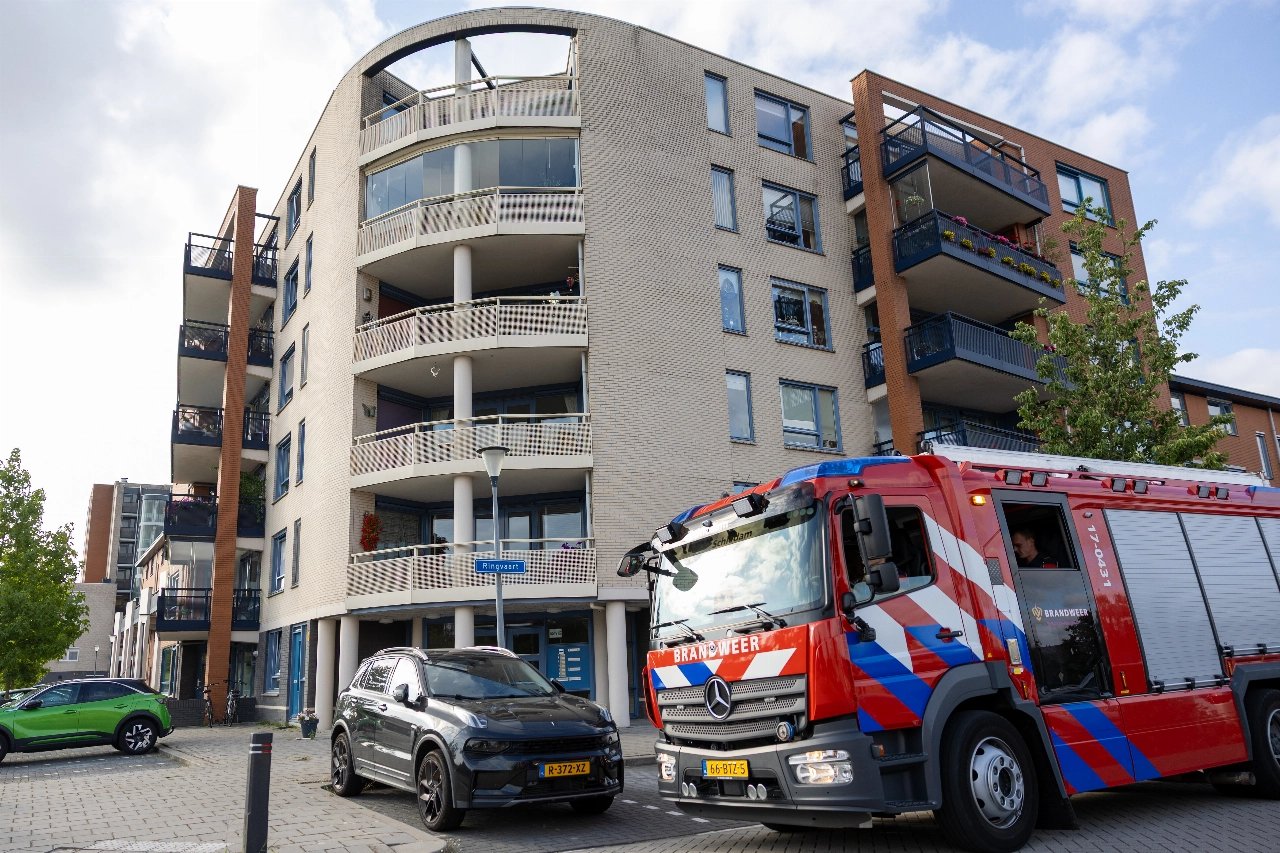 Brandweer in actie na melding van koolmonoxide