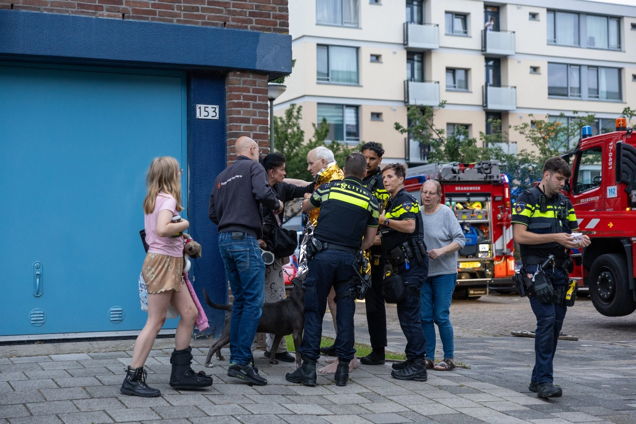 Brandweer naar Heinsiusstraat