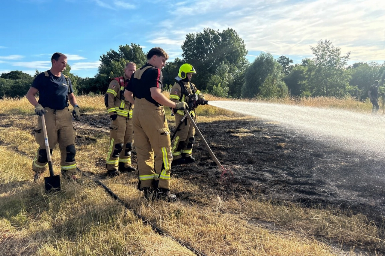 'Groene dak' Ketheltunnel in brand