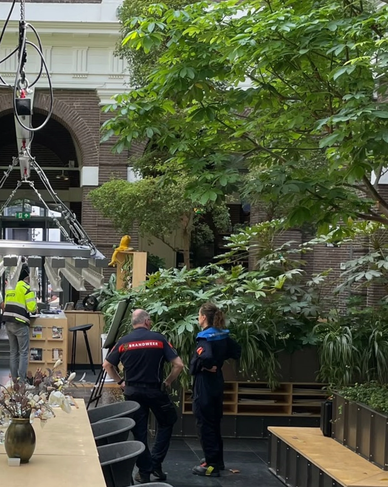 Bibliotheek in Korenbeurs dagen dicht na brand