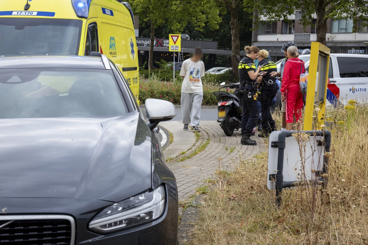 Ongeval op Nieuwlandplein