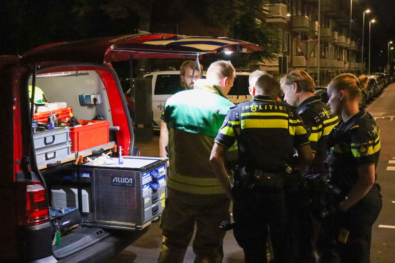 Man gewond; veroorzaakt door onbekend spul?