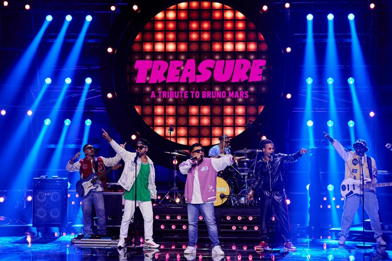 Tributeband Treasure brengt de magie van Bruno Mars naar Vlaardingen