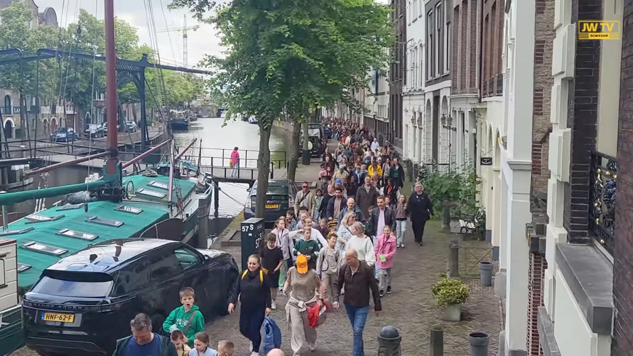 Vrolijk slot Avondvierdaagse