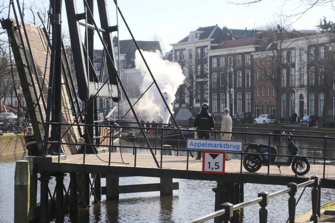 Geen doorvaart in Schiedam vandaag