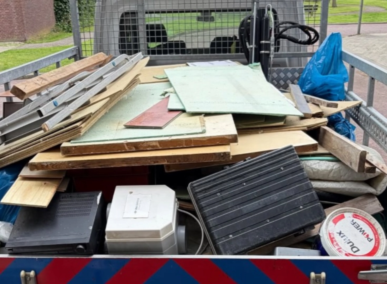 Tijdelijke 'woning' ontruimd