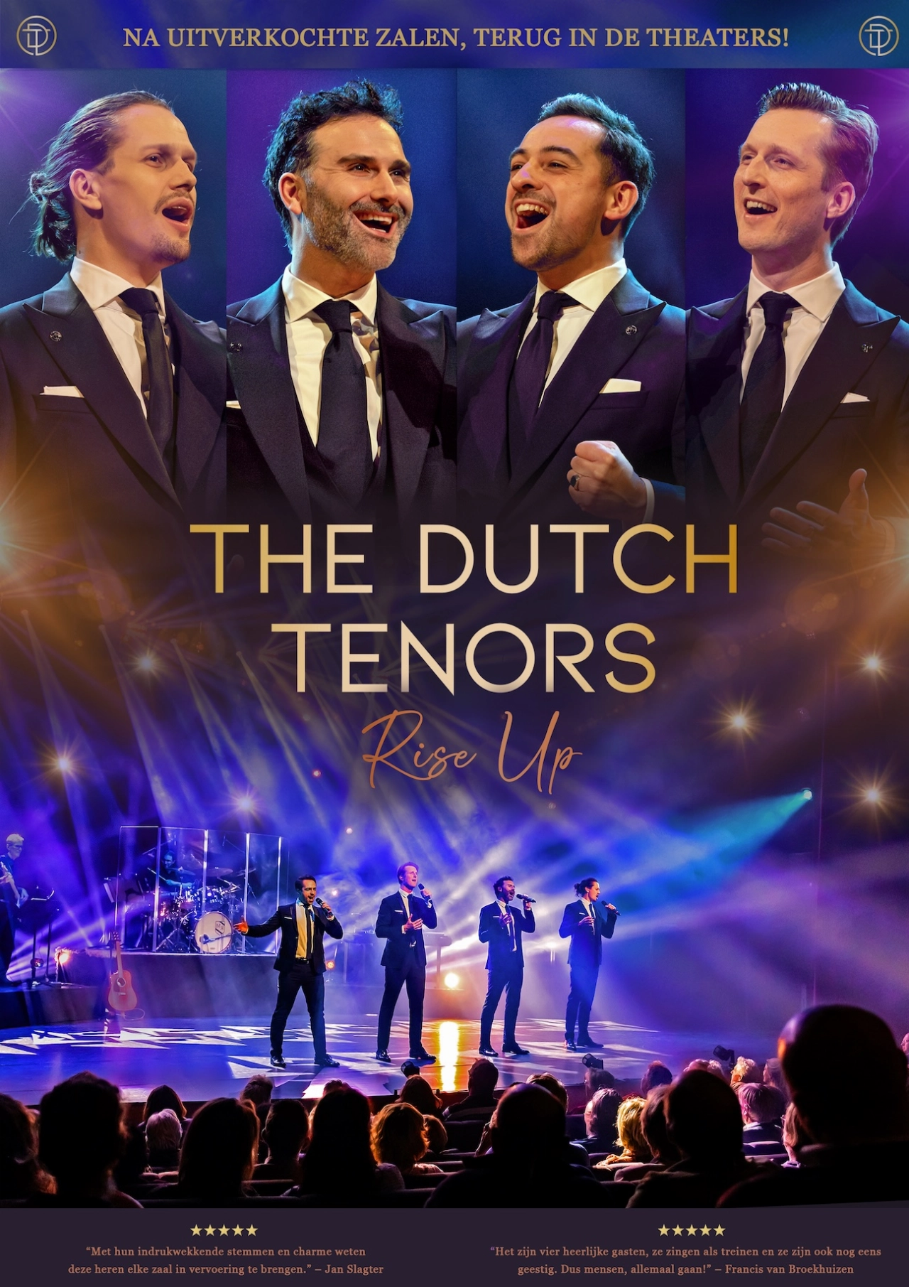 Dutch Tenors: humor, vocale kracht en meeslepende samenzang