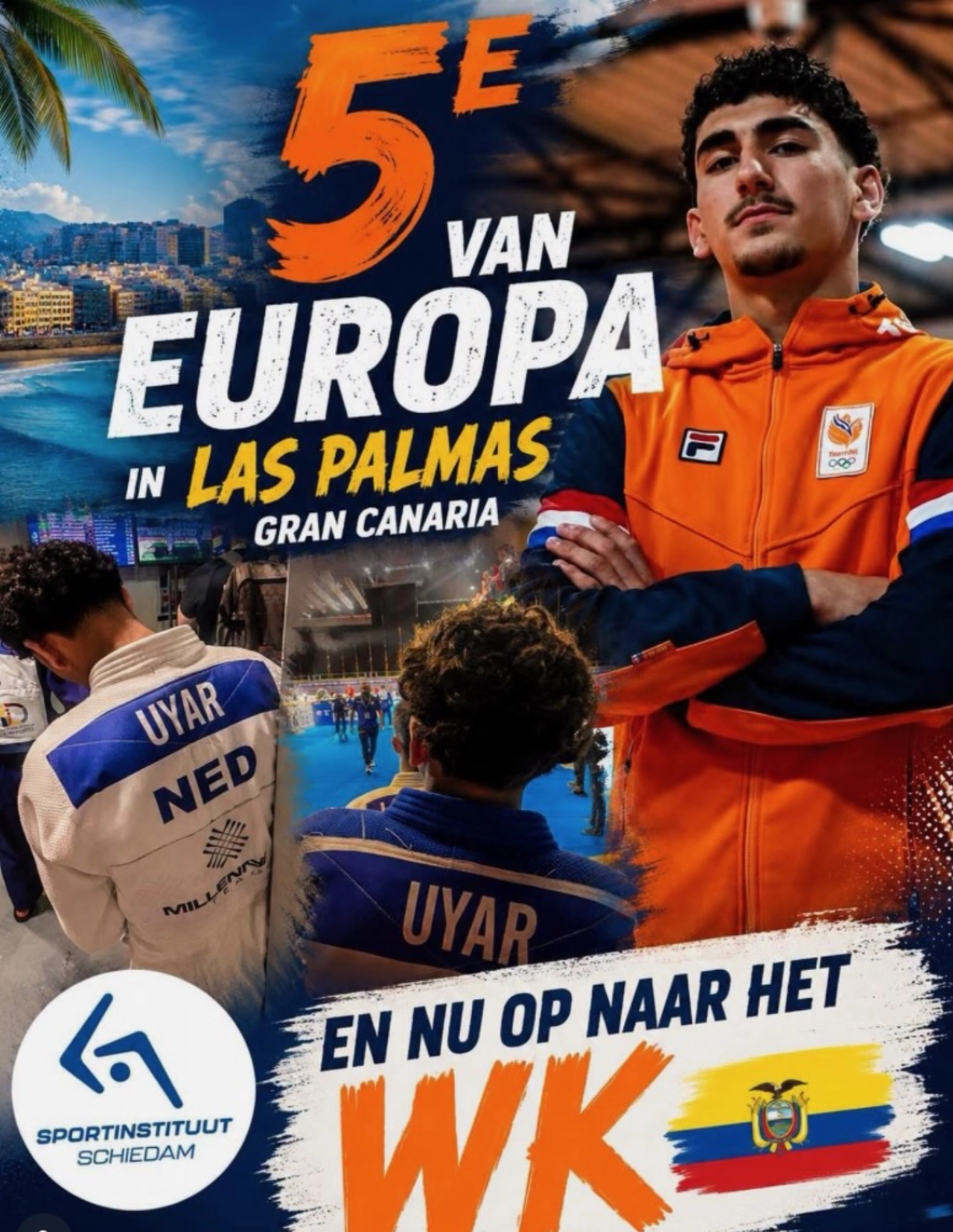 Celil Uyar vijfde van Europa