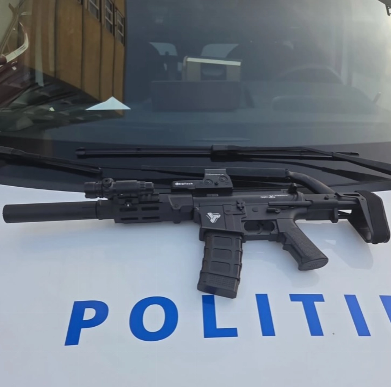 Politie kijkt raar op van gelblaster