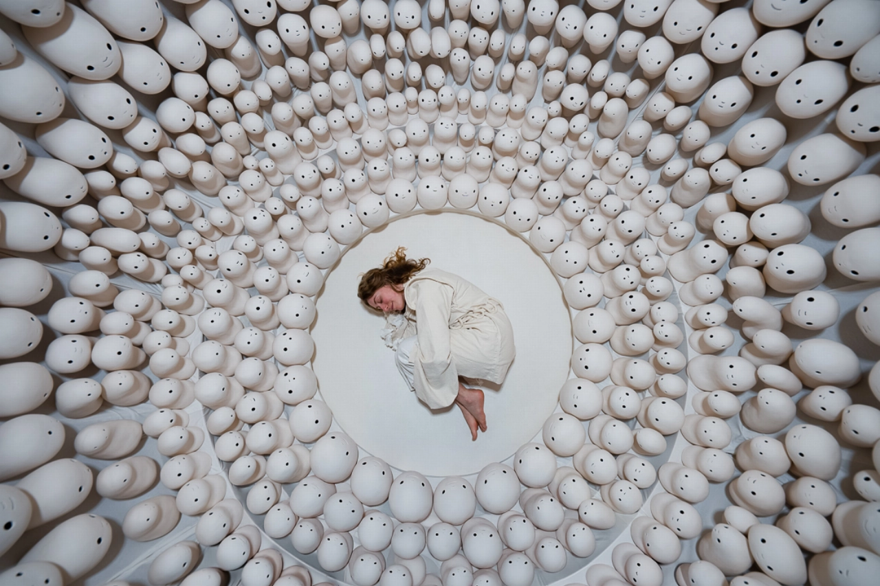 Betoverende tempel van kunstenaar Isa van Lier ontroert bezoekers