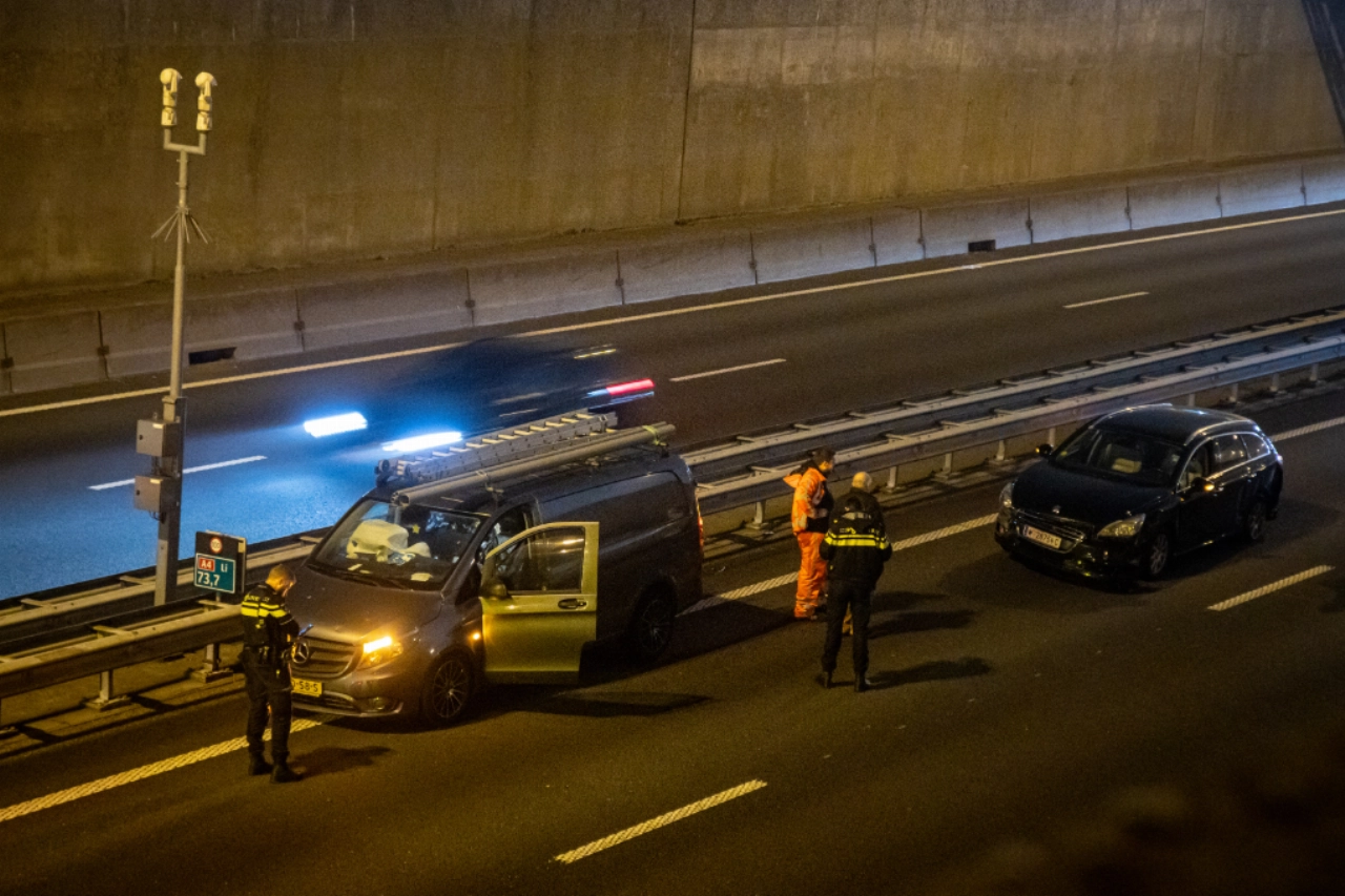 Bestuurder vlucht na ongeval