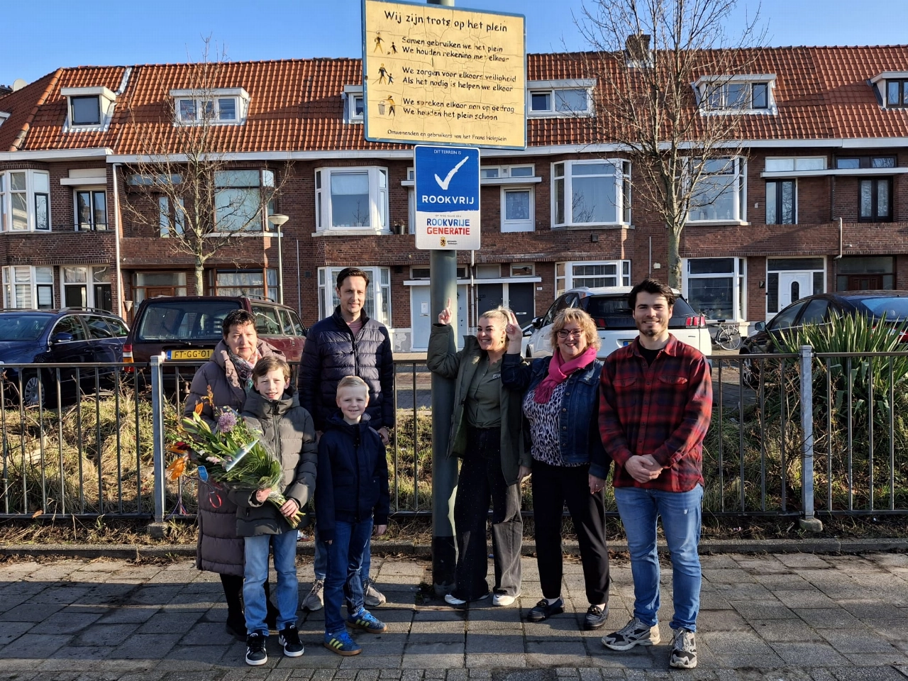 Op Frans Halsplein moeten kinderen niets zien van roken