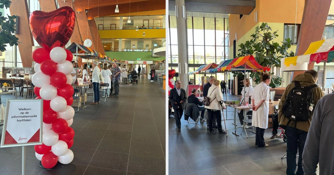 Kom naar onze informatiemarkt over hartfalen