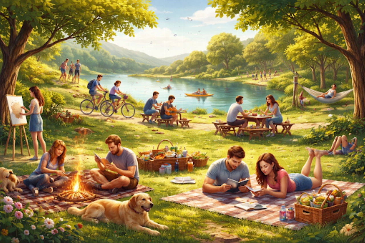 Wat doen mensen in hun vrije tijd?