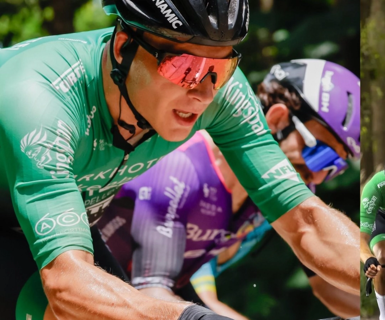 Luke Verburg net niet naar winst in Kasseienomloop