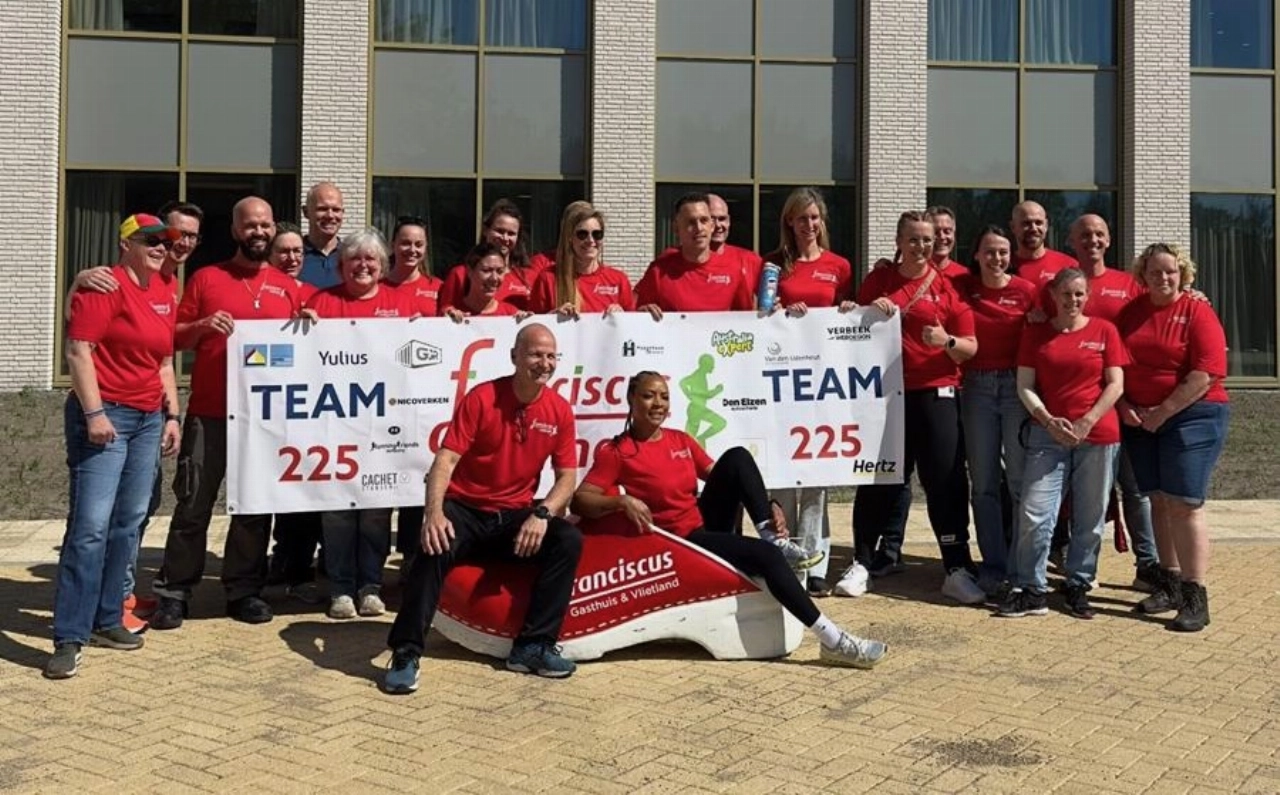 Franciscus Runners van Parijs naar Rotterdam