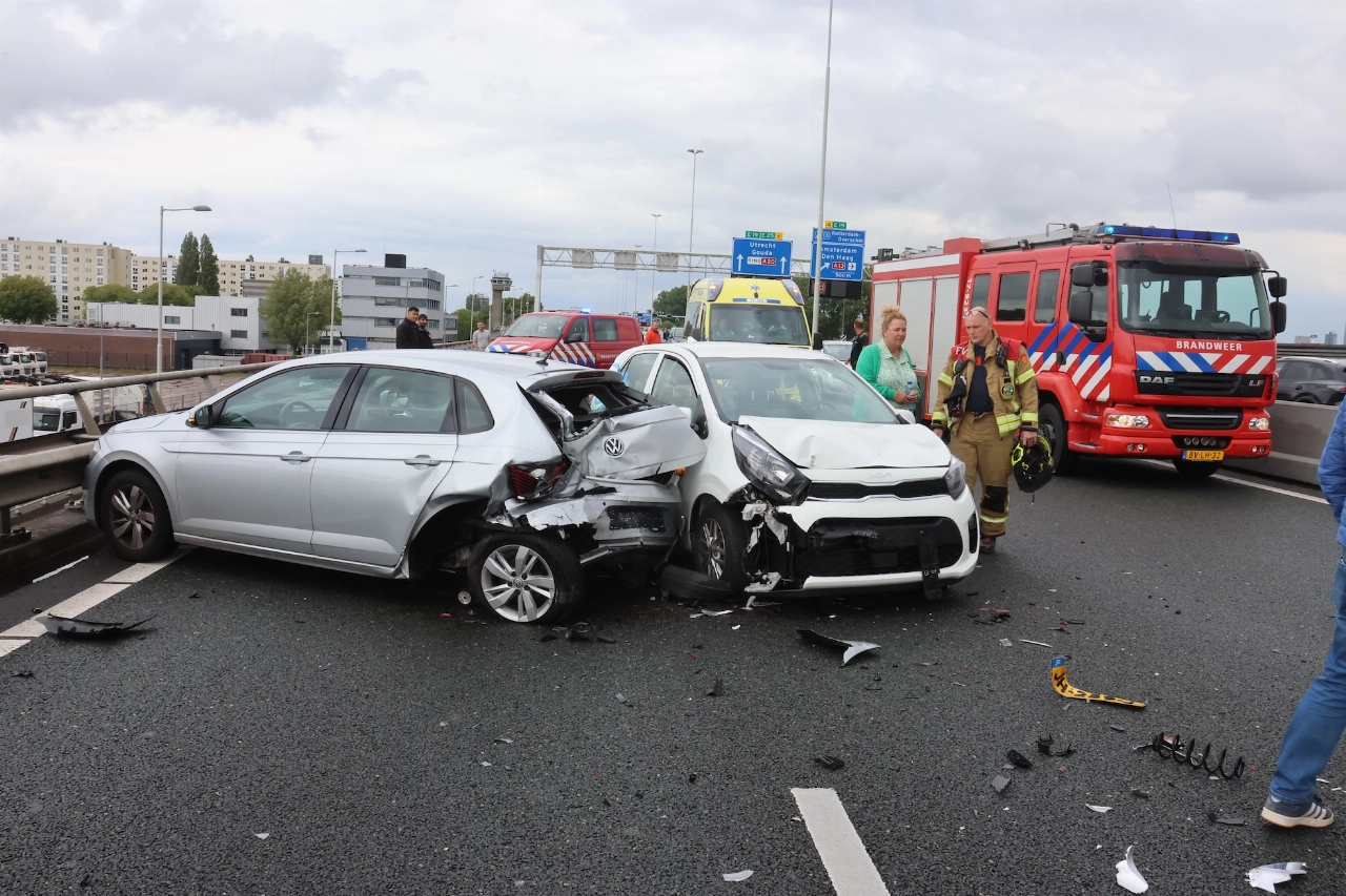 Ongeval op A20