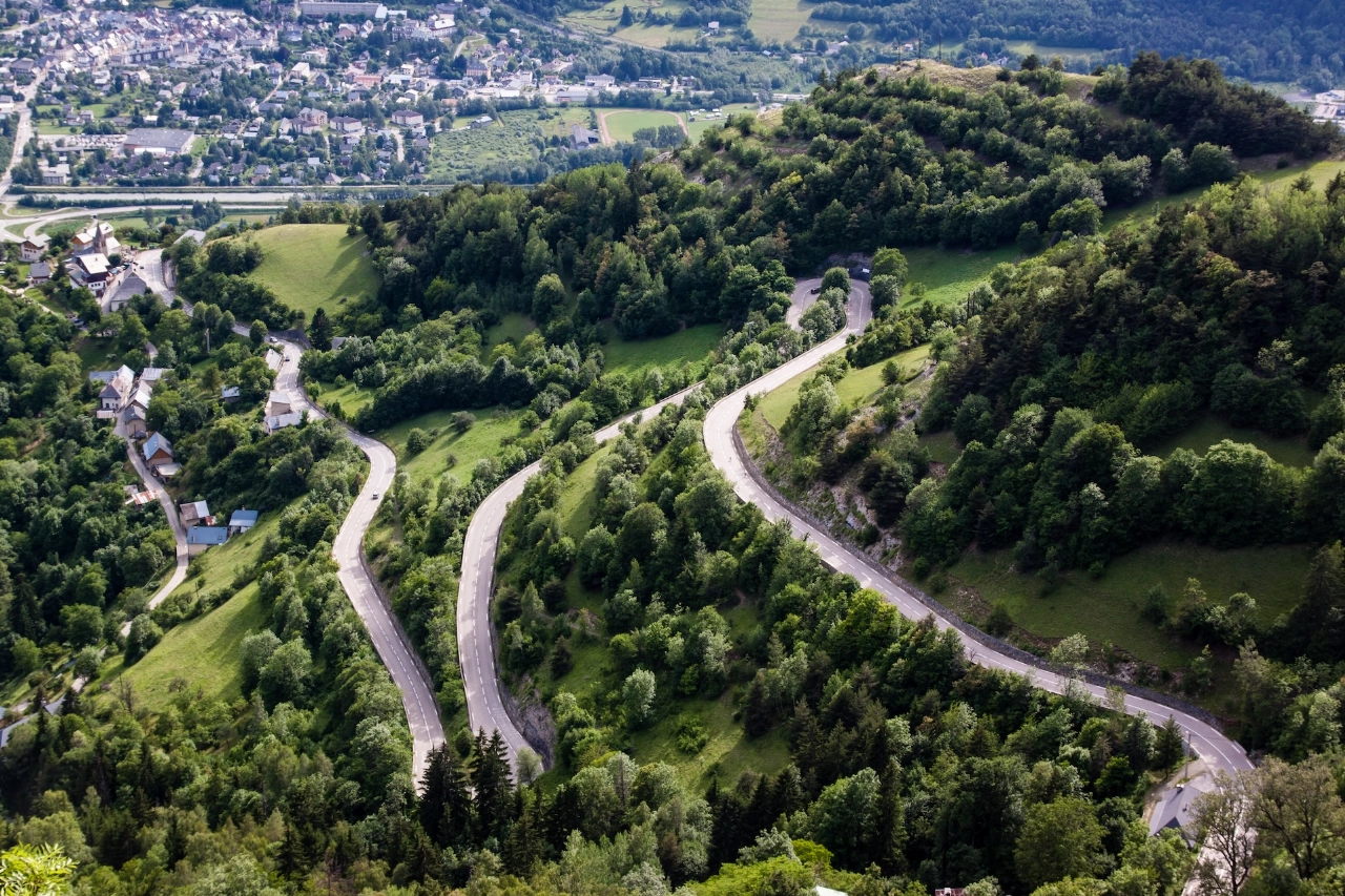 Op weg naar de top van Alpe d'Huez (2)