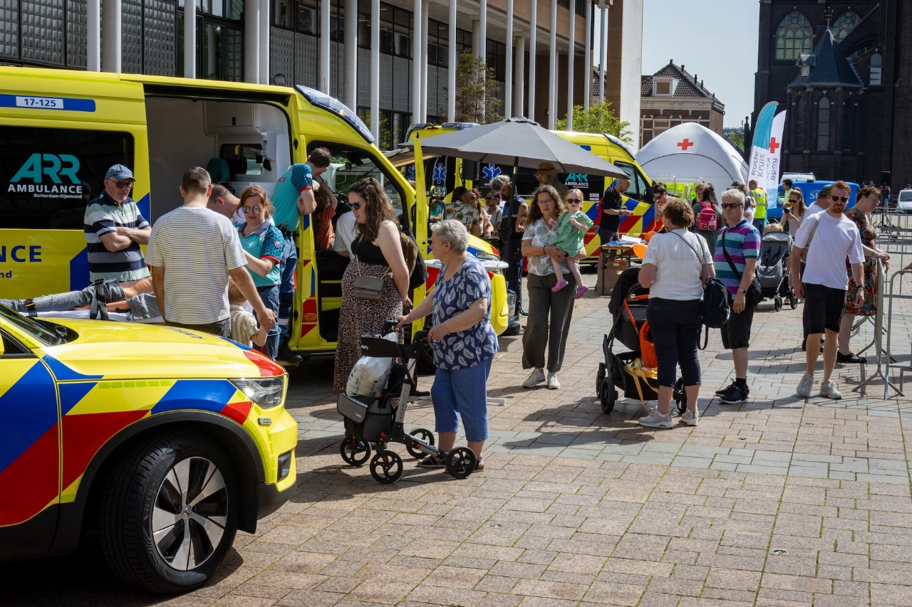 Veiligheidsdag onder een zonnig gesternte