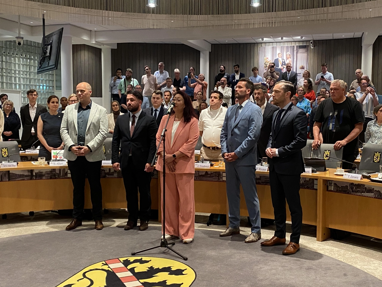 Wethouders geïnstalleerd